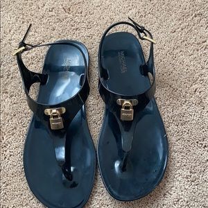 Michael Kors jelly sandals